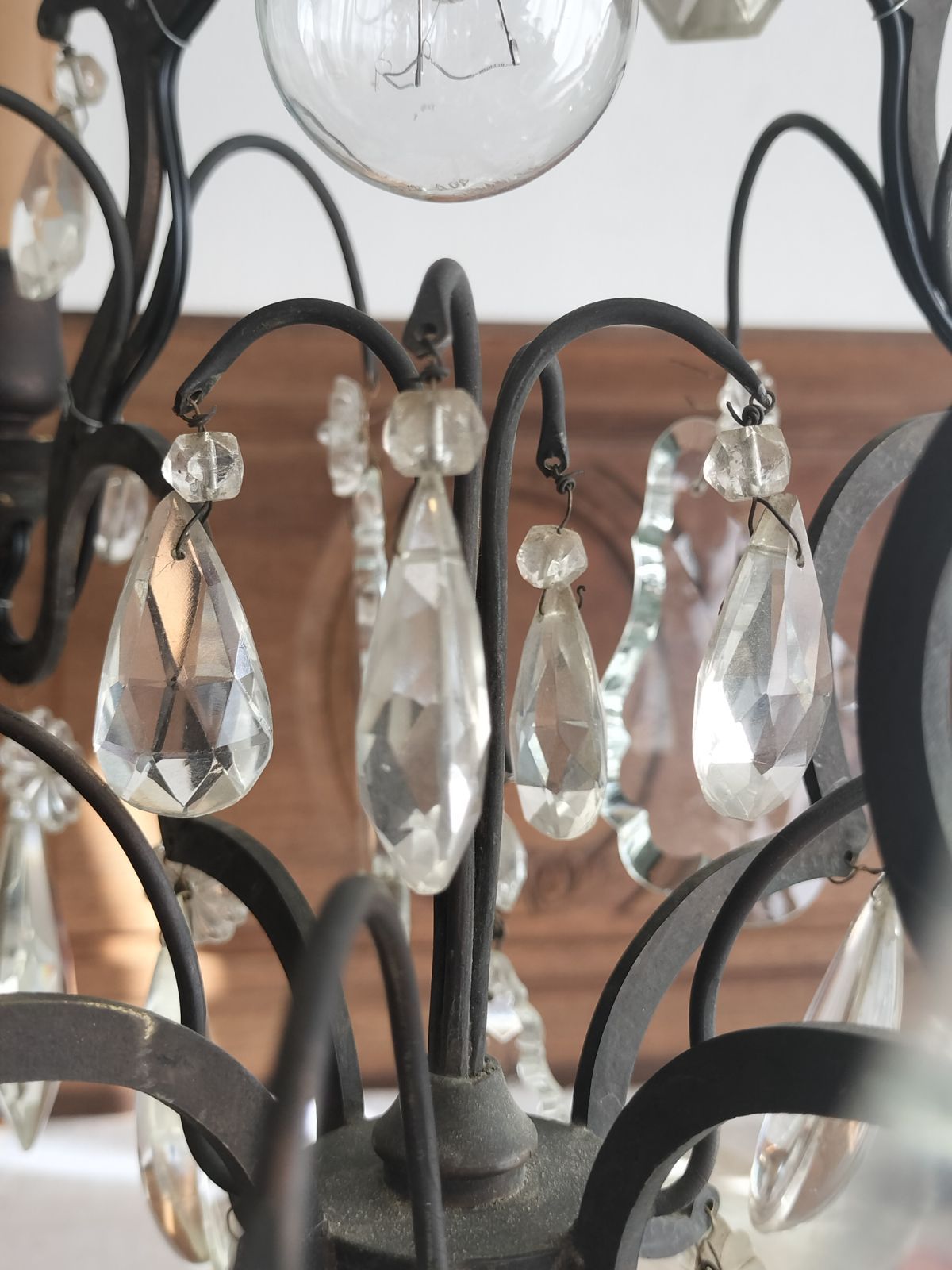 照明 クリスタルドロップ