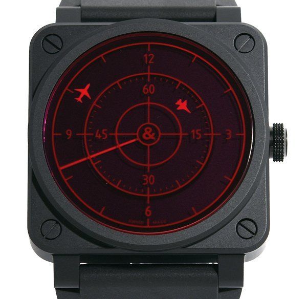 ♥ Bell - Ross ベル＆ロス BR03-92 RED RADAR CERAMIC レッドレーダーセラミック 世界 999本 自動巻き メンズ