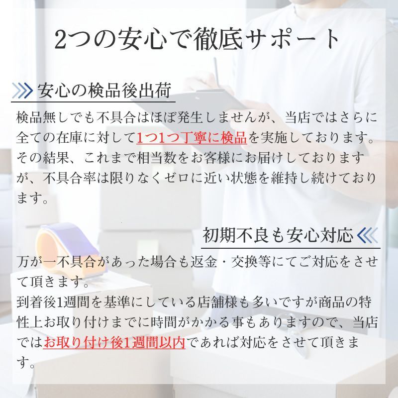 安心加工済