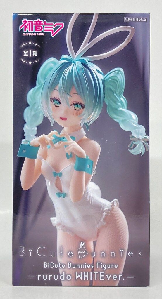 初音ミク BiCute Bunneis rurudo WHITEver. 24個 Amazon.co.jp: 初音'ミク BiCute Bunneis Figureーruru.do