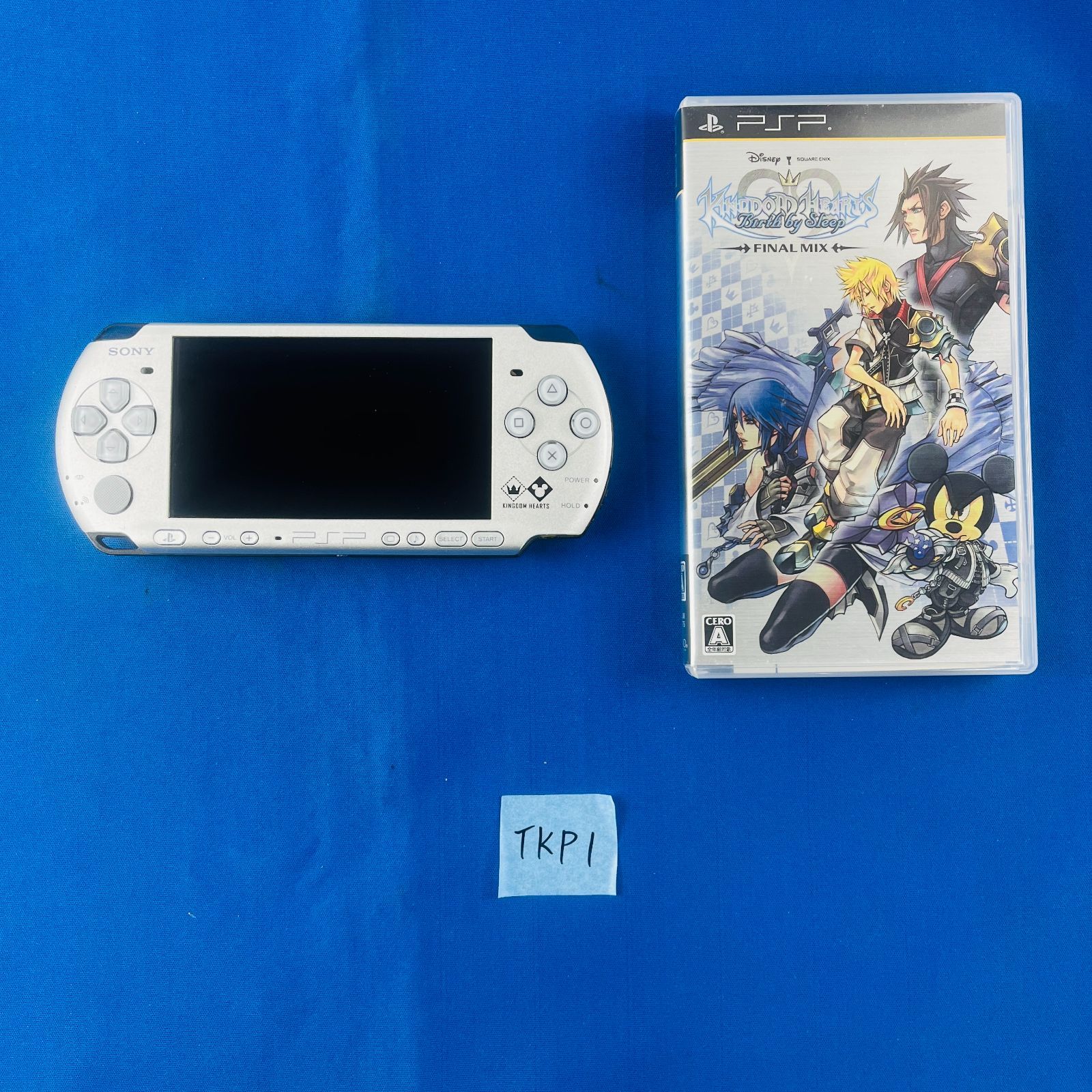 ◇TKP1【通電動作OK】【本体＋ソフトセット】 PSP3000 キングダム 
