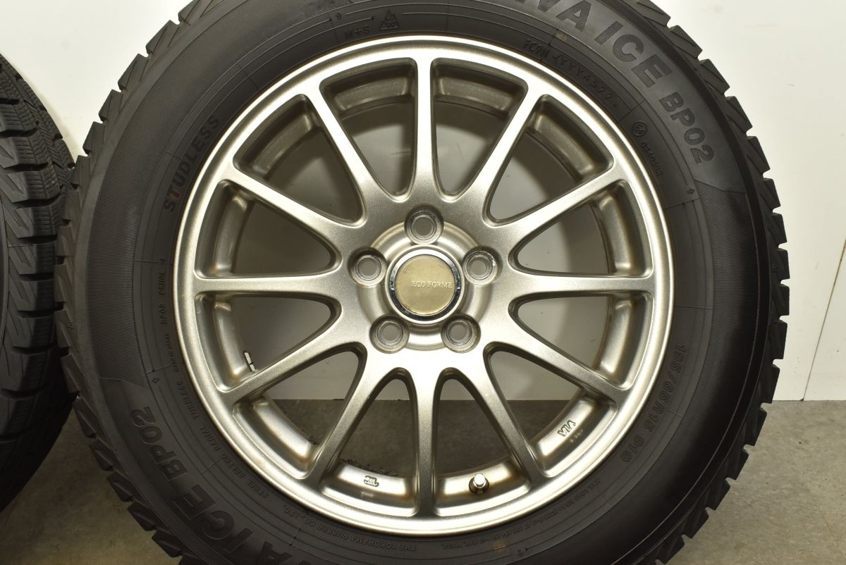 大特価】トヨタ 50 プリウス 純正 15in 6.5J +40 PCD100 ブリヂストン