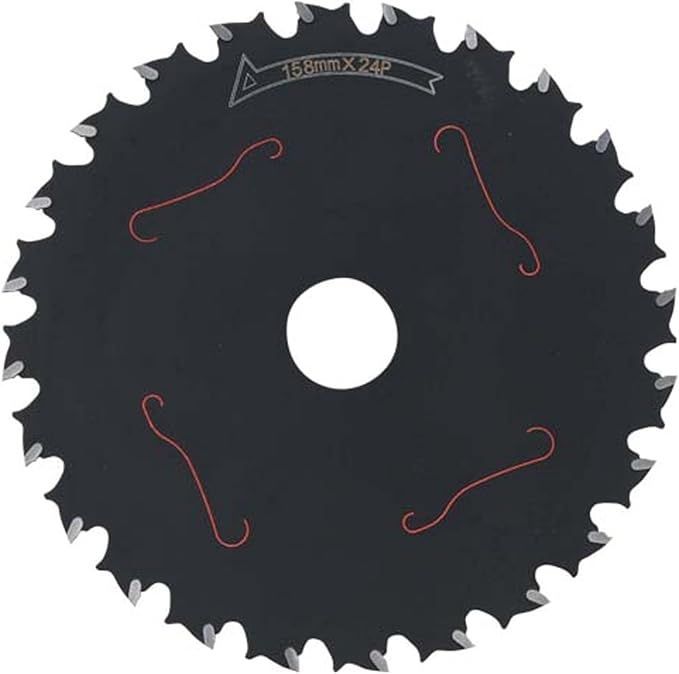  セフティー3(Safety-3) 刈払作業用 消音チップソー 158mm×24P 小径 フッ素コーティング すき間刈り 充電式・AC式草刈機にも使用可能 応募券
