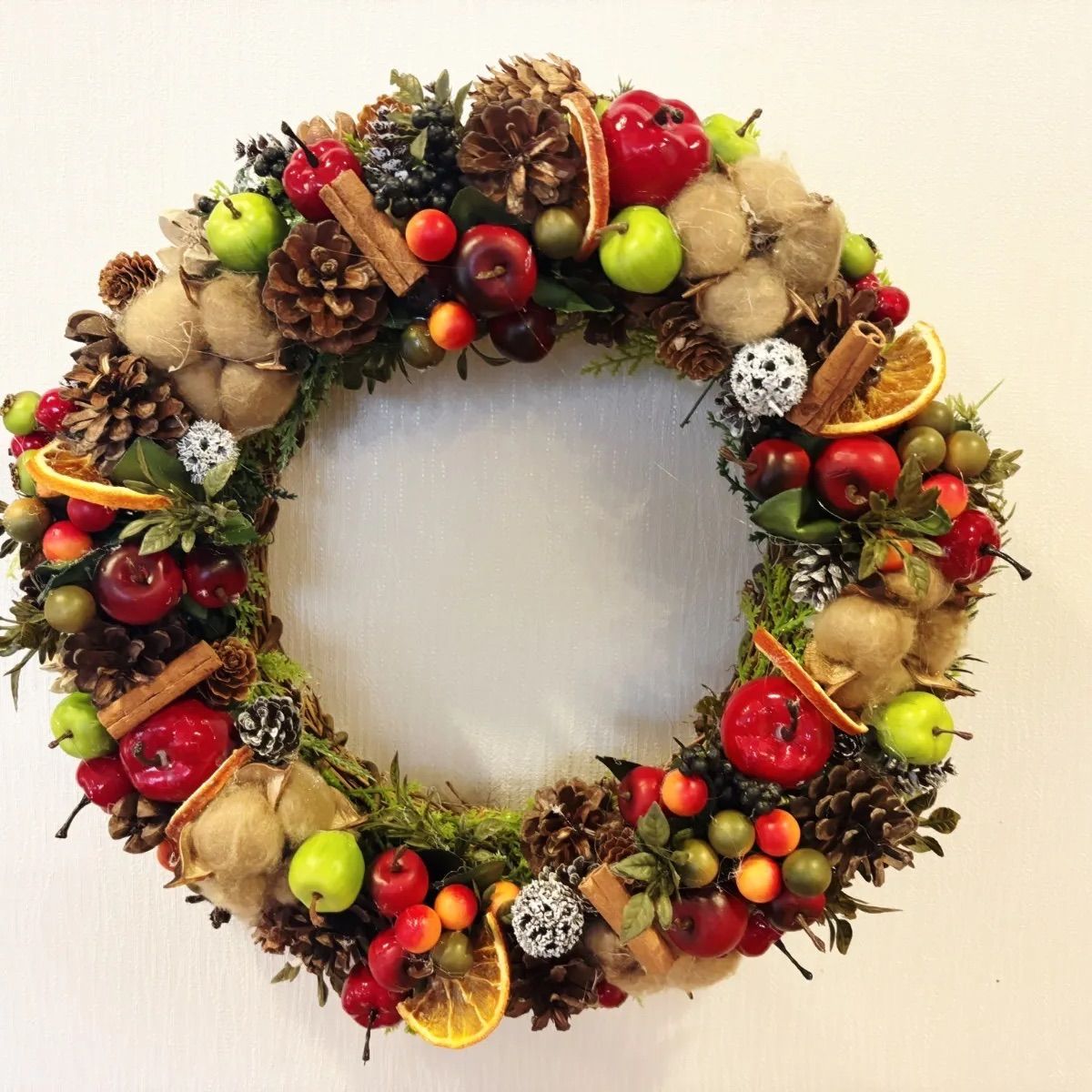 ♡クリスマス＆ウインターリース♡☆ナチュラル＆ウッディな雰囲気の