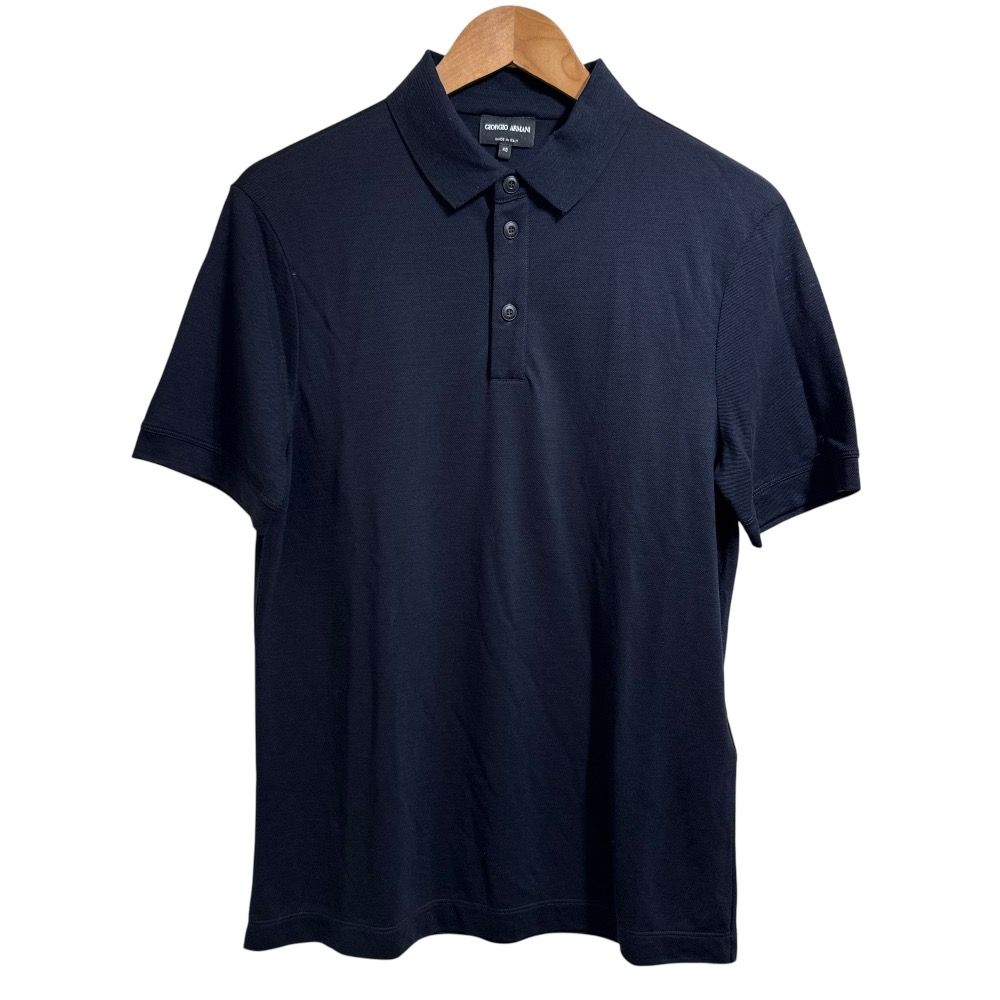 美品 21AW GIORGIO ARMANI ジョルジオアルマーニ 半袖 ニット 