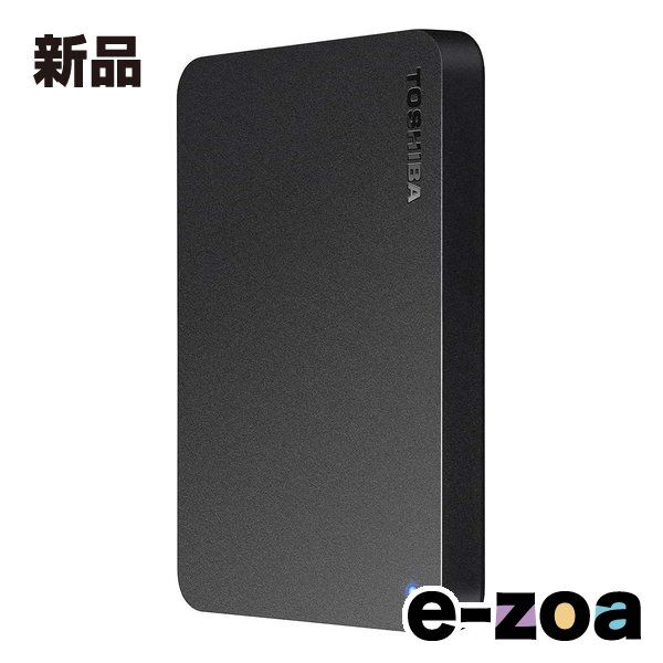 TOSHIBA  東芝 CANVIO BASICS A5 2.0TB Black ポータブルHDD HDTB520AK3AA (2563027)