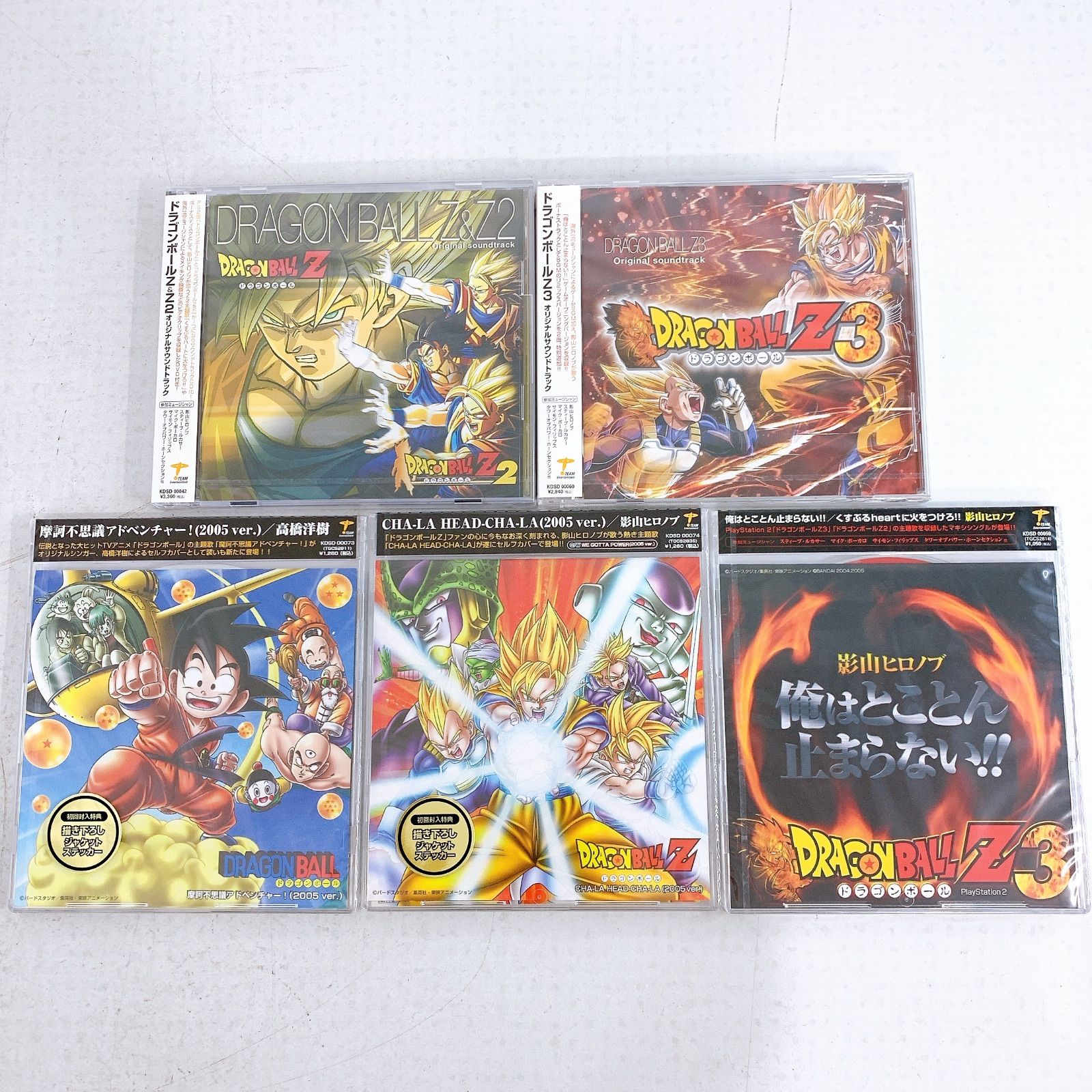 新品】 5枚セット 影山ヒロノブ CHA-LA HEAD-CHA-LA / WE GOTTA