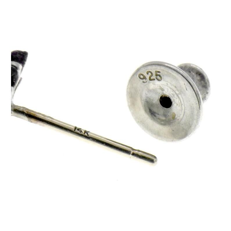 クロムハーツ CHROME HEARTS No2 CH PLS chプラス スタッド シルバー ピアス w24210 WWW_SHINETEETH_COM