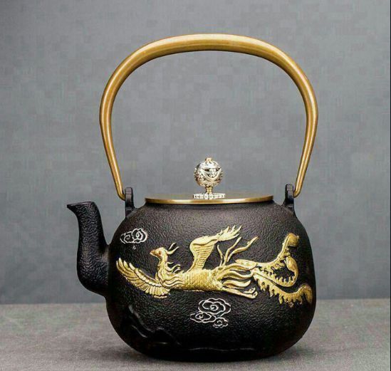 新品！手作り 鉄壺 鋳鉄製 鉄分補給 湯を沸かす鉄瓶 茶道具
