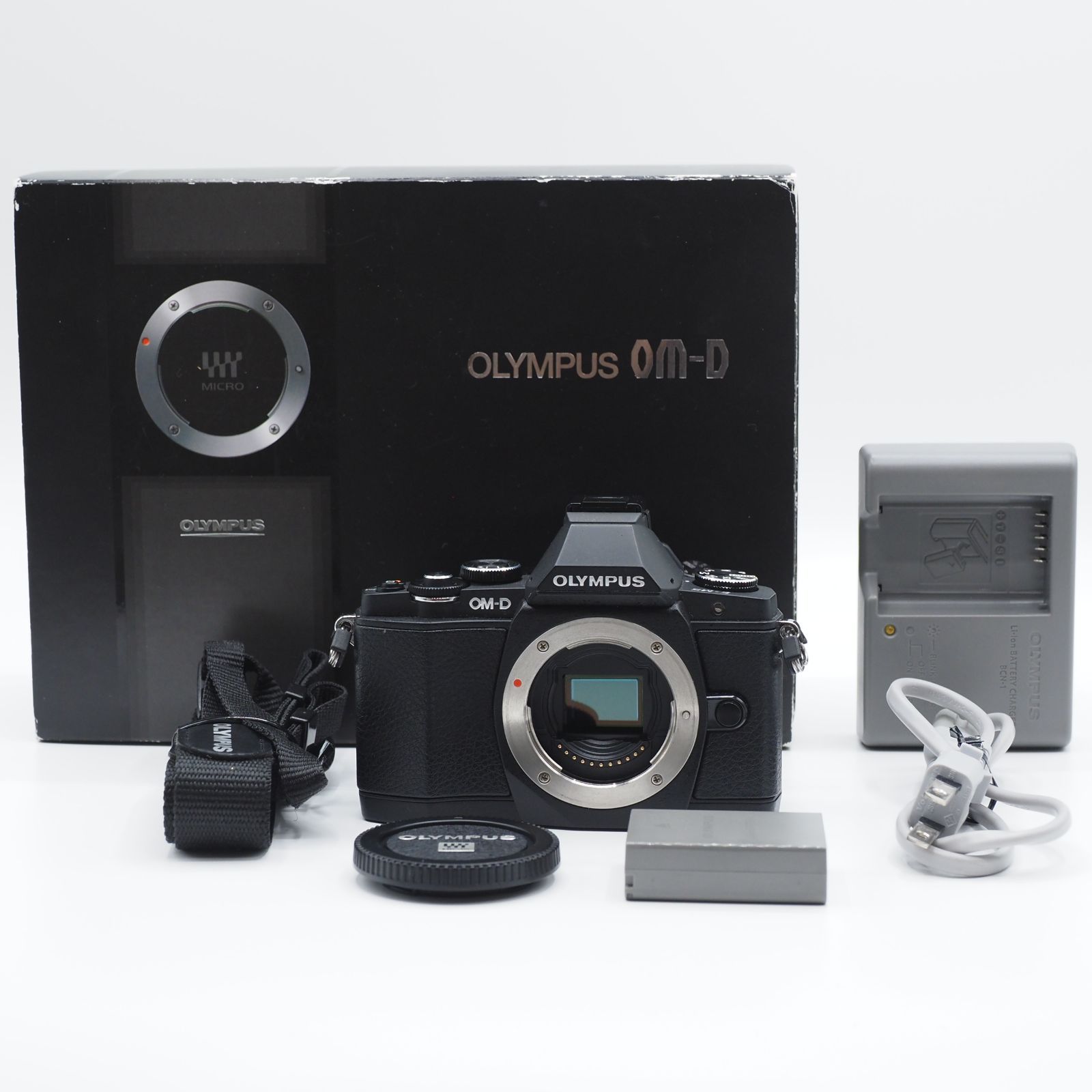 ショット数3 438回 級-元 OLYMPUS オリンパス ミラーレス OM-D E-M5 ボディ ブラック 2839