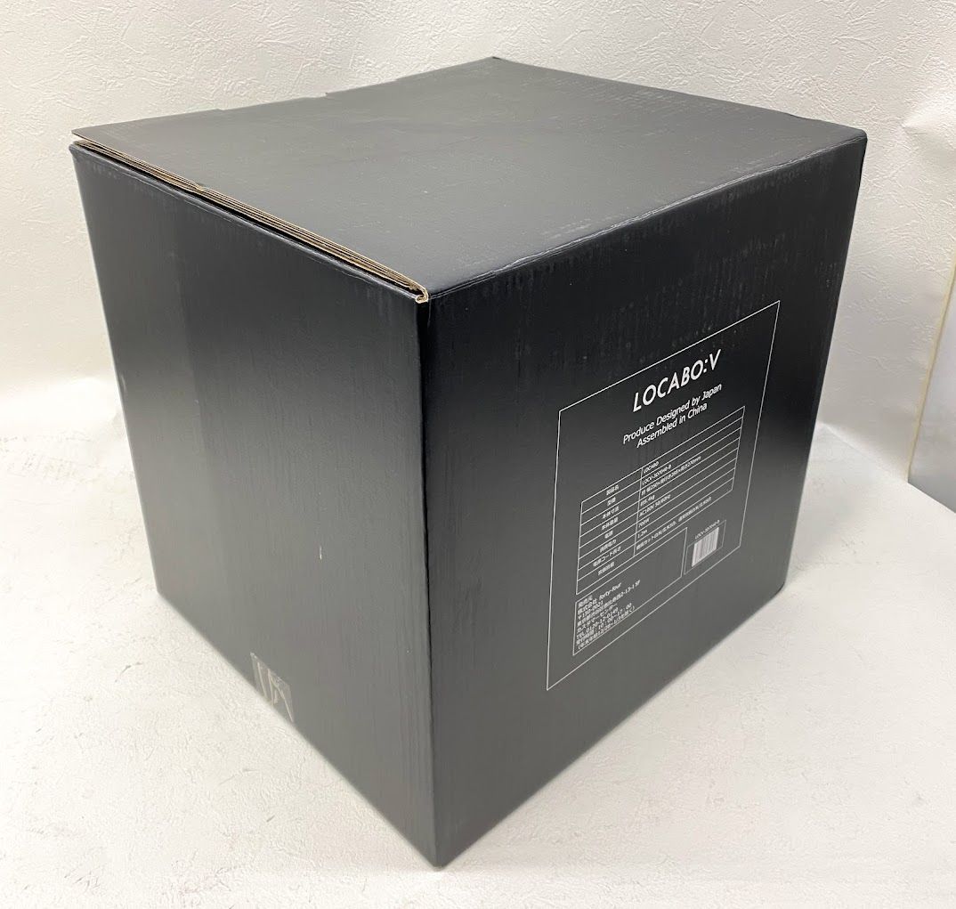 LOCABO:V 糖質カット炊飯5合／通常炊飯8合 炊飯器 ブラック Amazon | LOCABO:V 糖質カット炊飯器 5合対応モデル（ブラック
