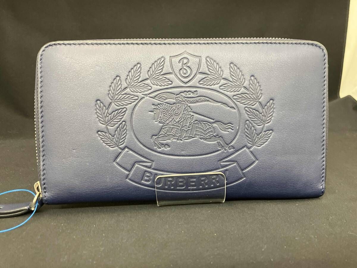 BURBERRY ブルー 長財布 バーバリー ブルーレーベル 長財布