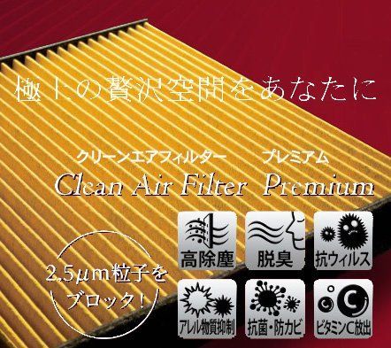 DENSO【デンソー】カーエアコン用フィルター【クリーンエアフィルタープレミアム】DCP5005【014535-3680】
