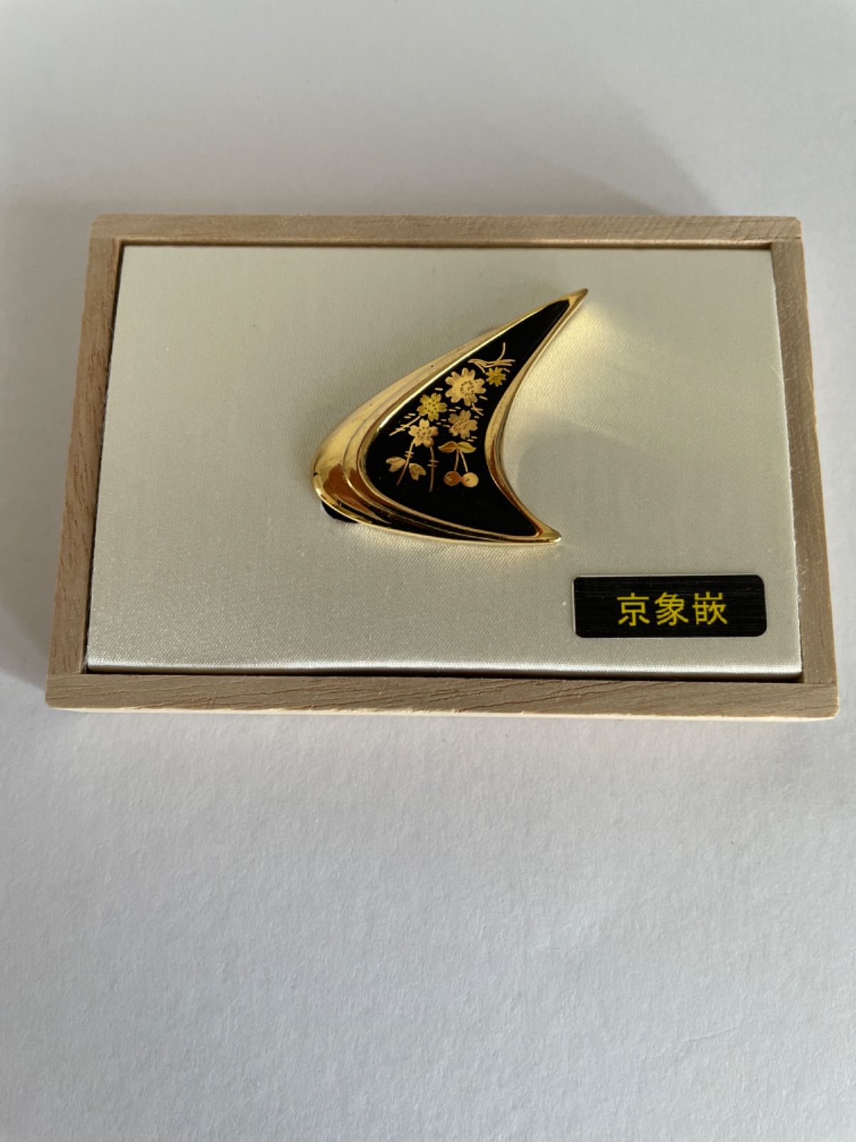 京象嵌ブローチ　BA-1