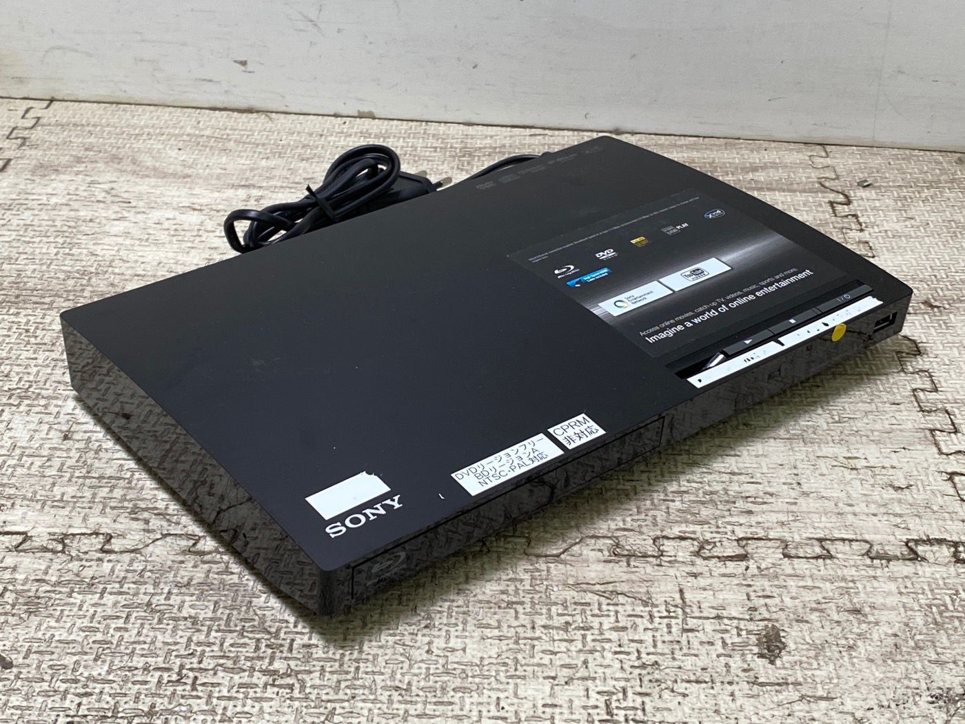 訳あり DVDリージョンフリー 海外版 SONY ブルーレイプレーヤー