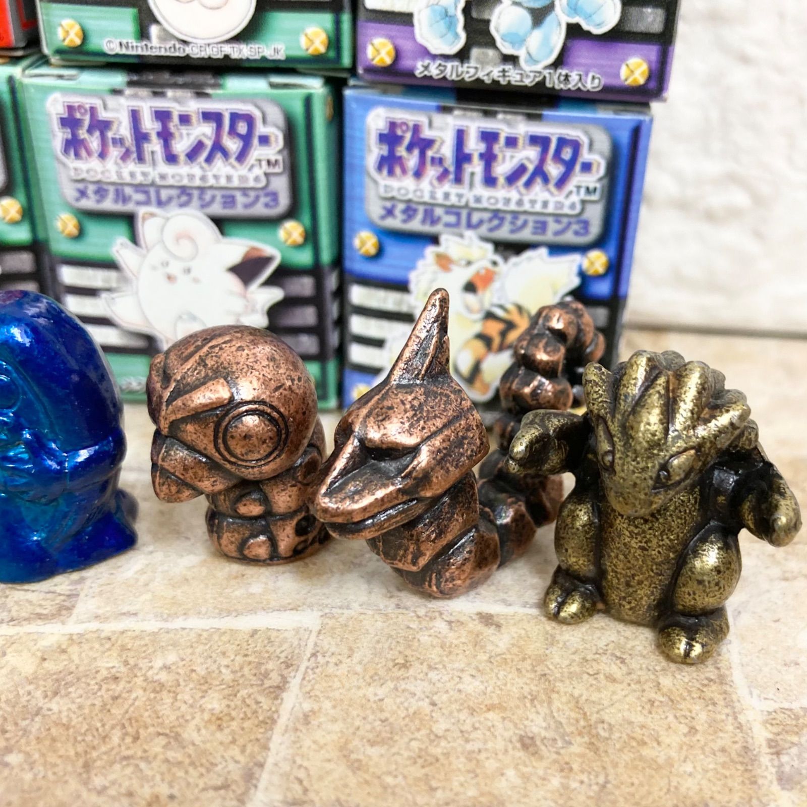 ポケモン　キャラクターメダル 14枚セット　レトロ懐かしい ポケットモンスター メタルコレクション メタルコレクション3