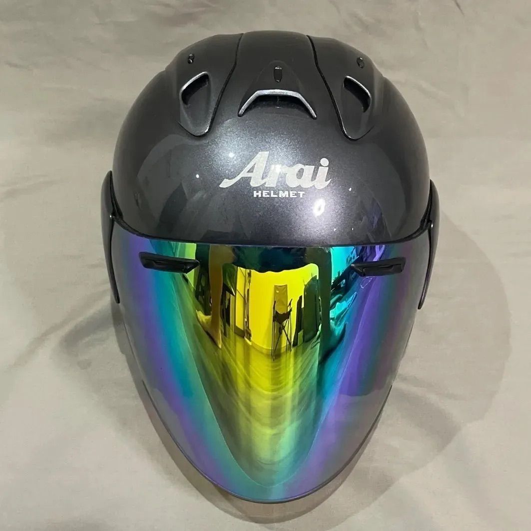 品 Arai アライ SZ-RAM3 ヘルメット ミラーシールド付き♪ サイズ59〜60cm
