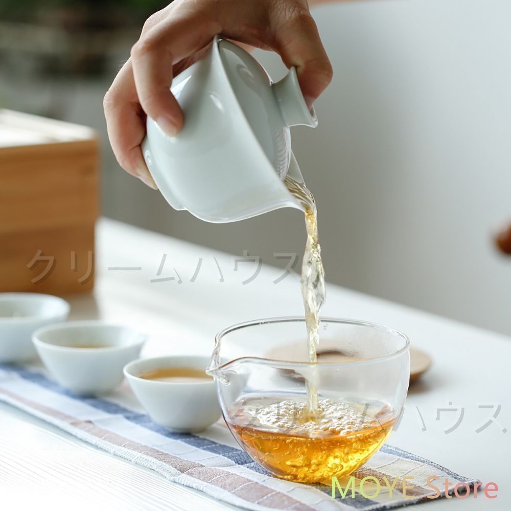 茶器セット未使用、陶器 未使用】ムーミン 茶器セット 茶漉し付きティーポットと湯呑み