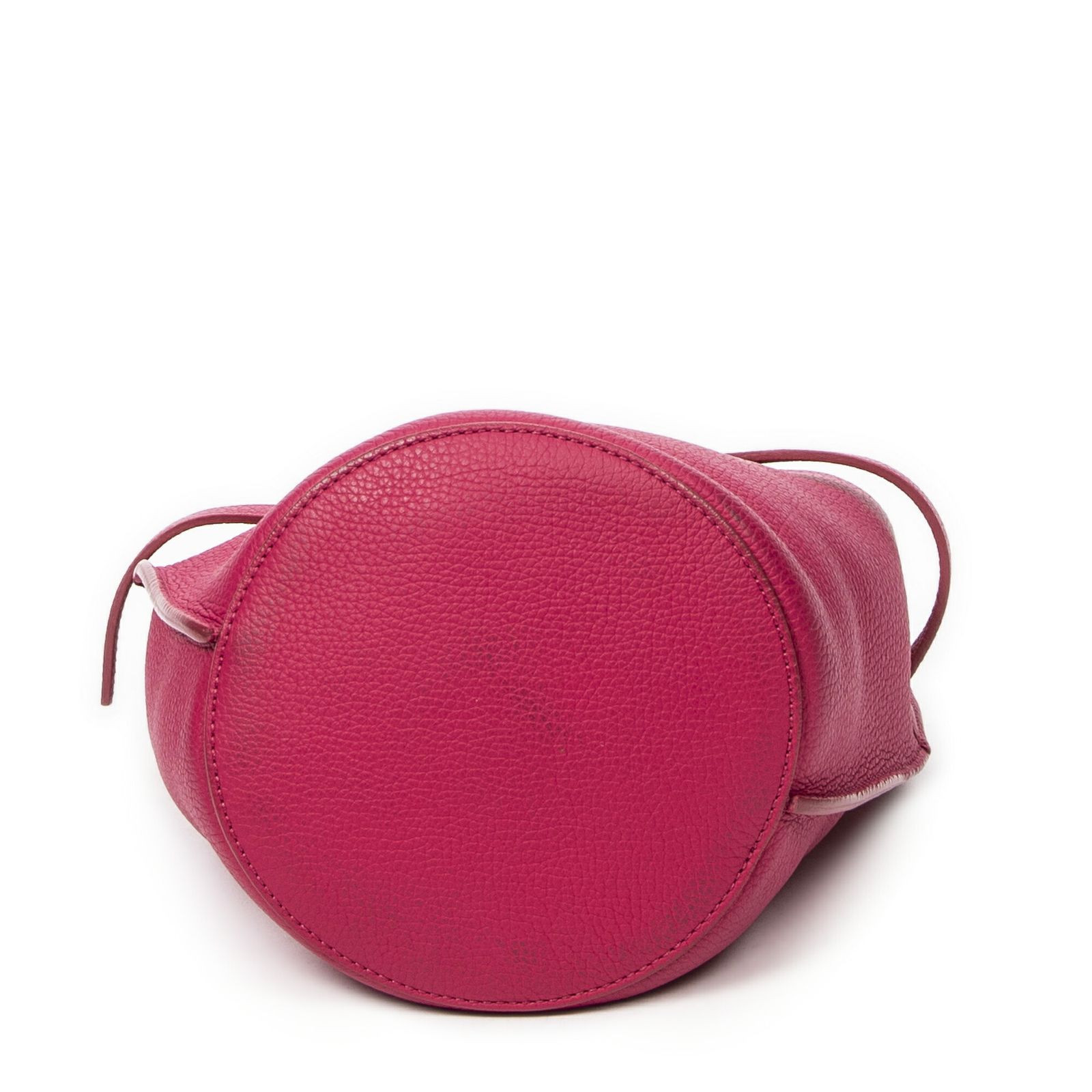 CELINE セリーヌナノビッグバッグバケットフューシャピンクグレインカーフスキンレザーA