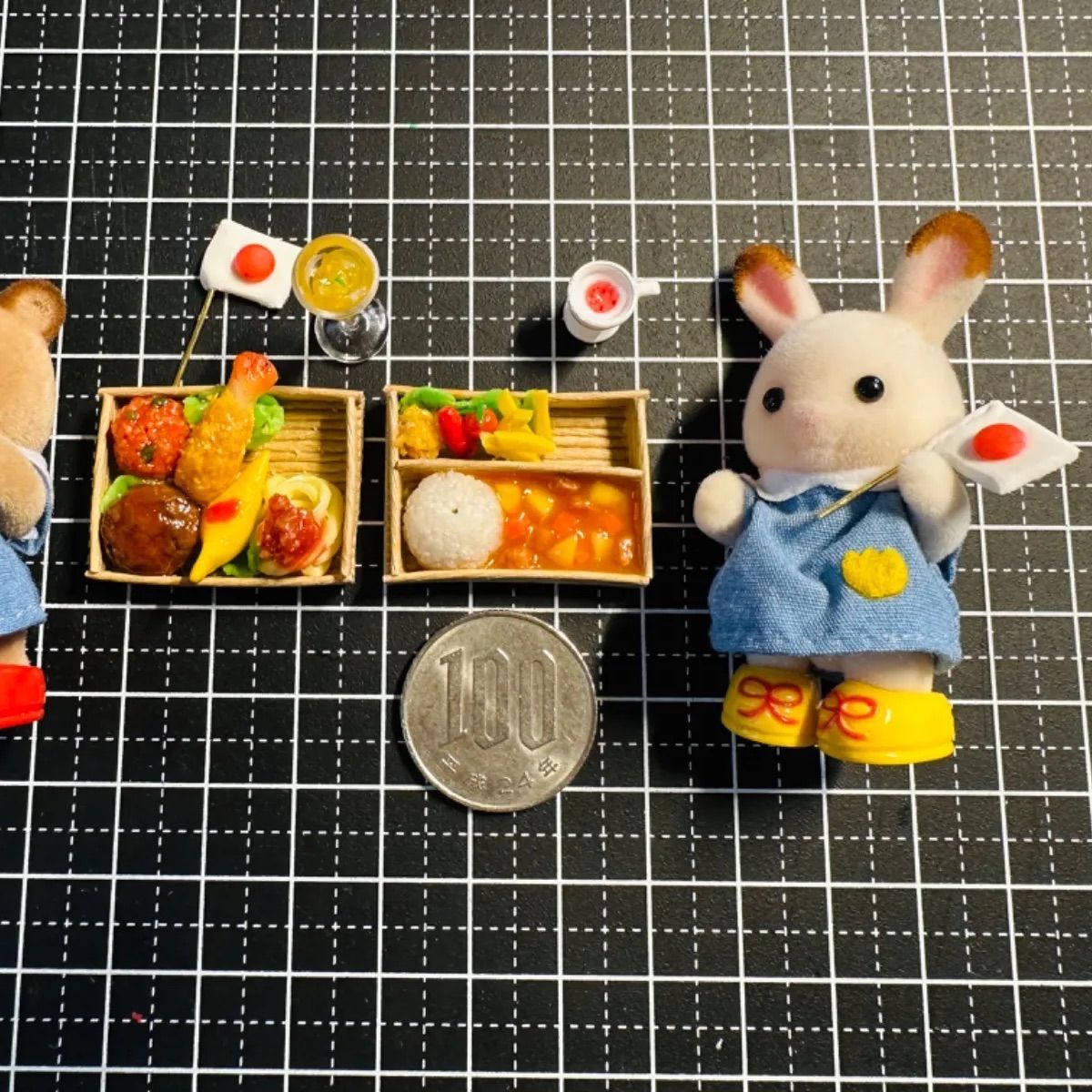 ミニチュアフード⭐️お子様ランチ⭐️2種類入れ替えセット