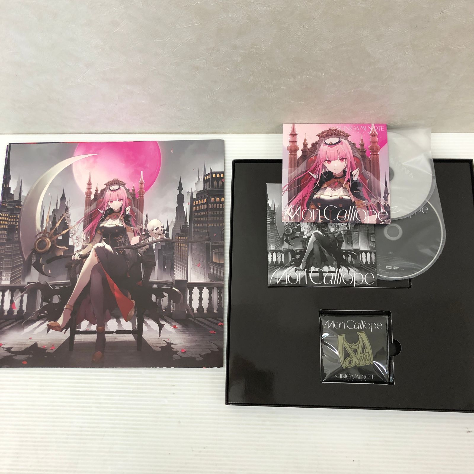 Mori Calliope ホロライブ SHINIGAMI NOTE CD 初回限定LPサイズ