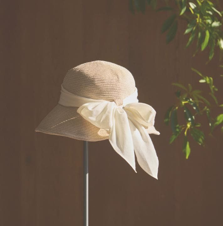 シャポー ド オー キャペリンハット シルクブレード