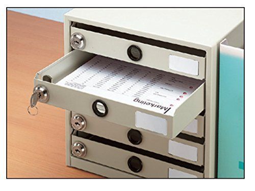 コクヨ レターケース スチール引き出し A4縦 錠付き 7段 LC-K7M WWW_SKLAD-KIRPICHA_RU