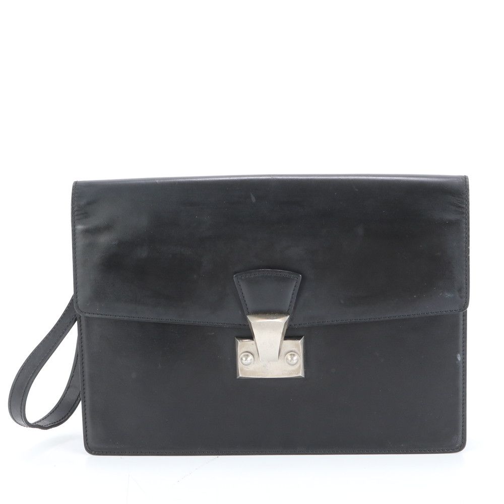 ブラウン＆空色 6丁差 本革 シザーケース SCA-100/CBD ブラウン