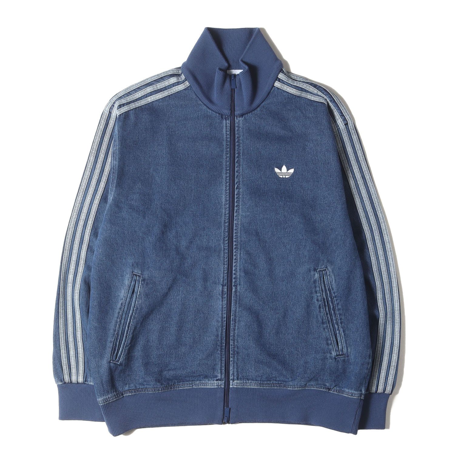 美品】adidas アディダス ジャケット インディゴ サイズ:2XL