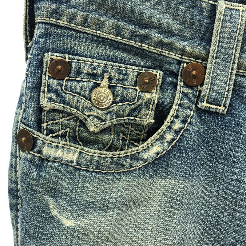 中古】TRUE RELIGION JOEY BIG T フレアデニム サイズ27 USA製