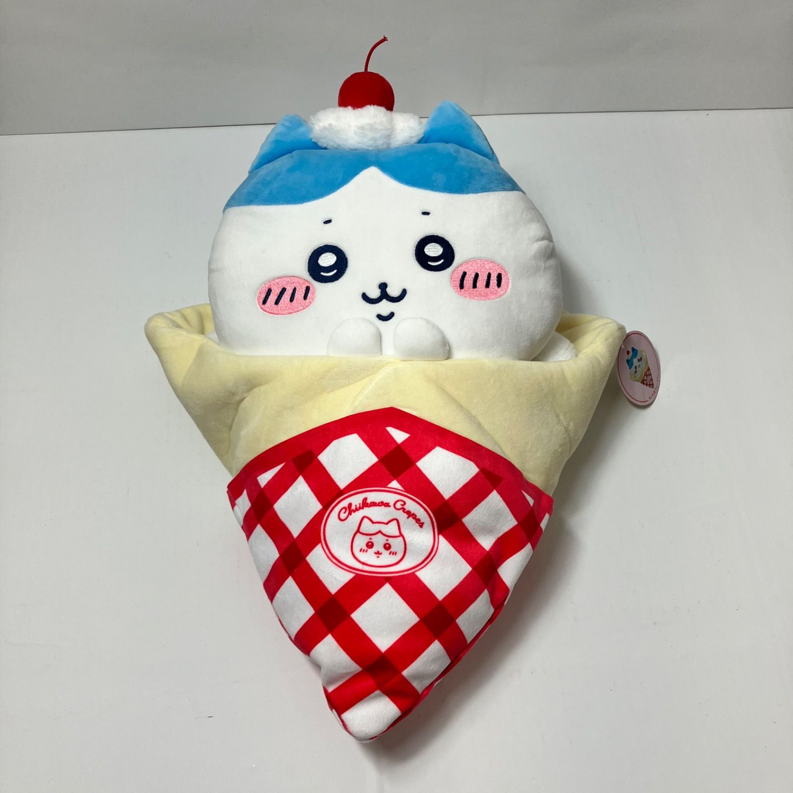 【お年玉セール特価】 瀬戸店】タグ付き A賞：BIGクレープな抱っこぬいぐるみ クッション・抱きまくら・ブランケット