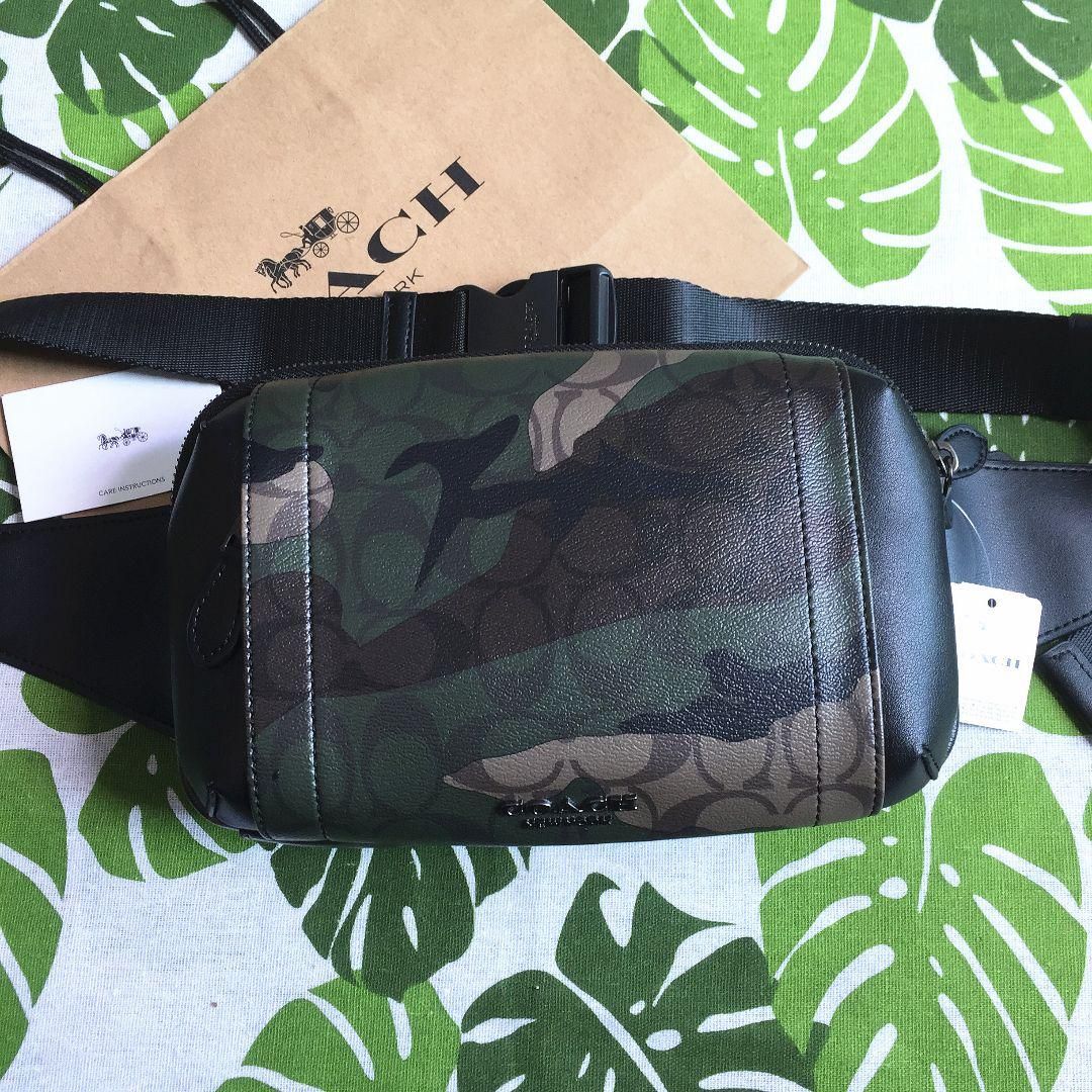 ◇新品◇COACHバッグ F40650 ボディバッグ ベルトバッグ 斜めかけ