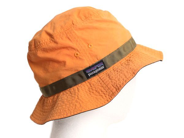 【アウトドア、デザイン◎】patagoniaバケットハット古着帽子総柄ナイロン Patagonia/パタゴニア』バケットハット ハット 総柄 : 熊本アメカジ