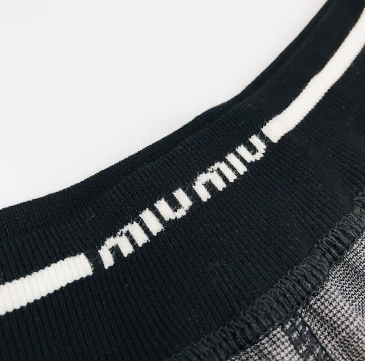 偉大な 極美品☆miumiu・ミュウミュウ レディース グレンプレイド パンツ