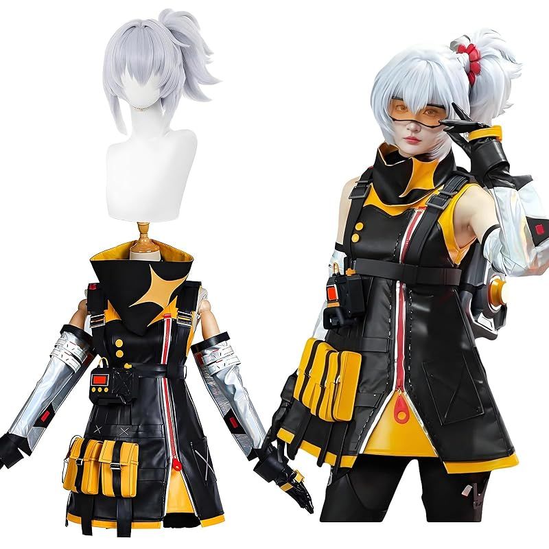神併 11号 コスプレ ウィッグ付き オボルス小隊 ゼンゼロ コスプレ衣装 大人用 仮装 文化祭 イベント コスチューム ステージ服 S ier 11 cosplay 11号 ウィッグ付き S