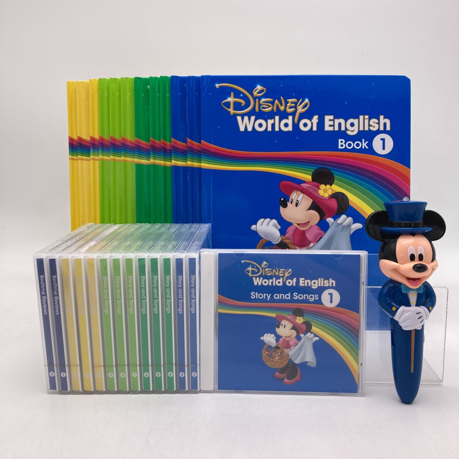 メインプログラム＋ライトペン 絵本＆CD 最新 DWE 最も安い 902601