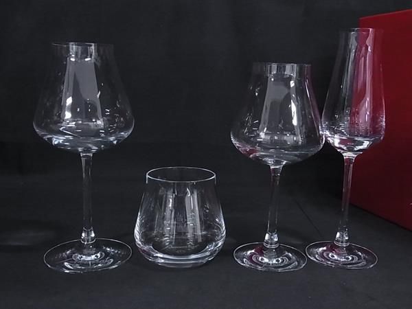 Baccarat バカラ マイ シャトーバカラ ワイングラス シャンパングラス ロックグラス コップ 4客セット クリア BM8747