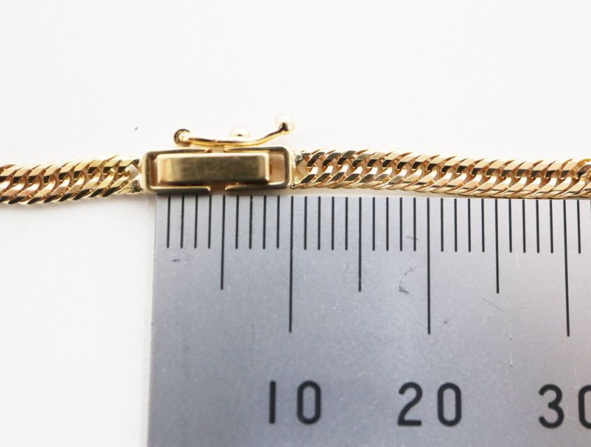 K18 キヘイ 喜平 ブレスレット 12面トリプル 5.5ｇ 12メントリプル 18金 イエローゴールド 750 YG ジュエリー