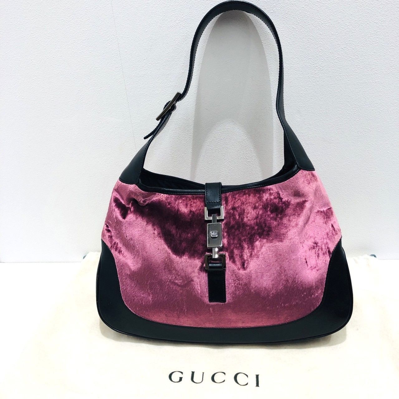 GUCCI グッチ ワンショルダーバッグ ジャッキー ベロア 【公式通販】