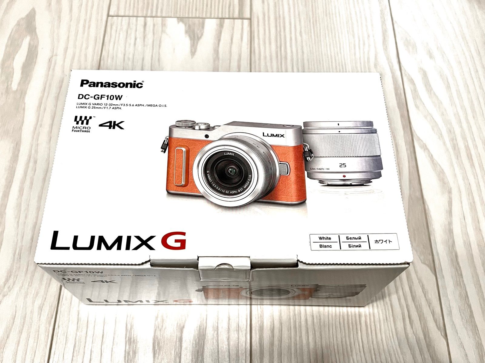 LUMIX GF10ミラーレス一眼カメラ ホワイト DC-GF10W-W - メルカリ