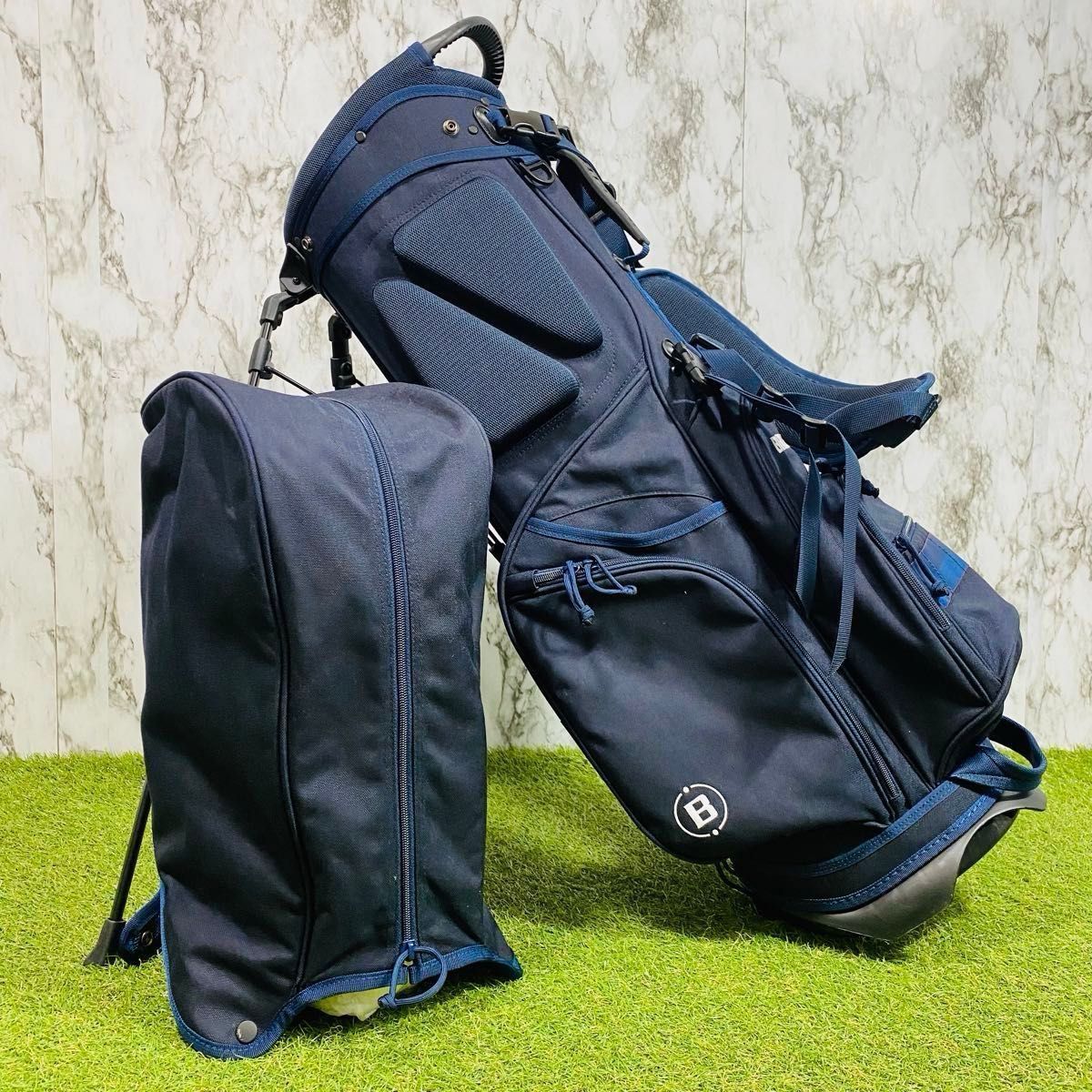 BRIEFING スタンドバッグ ネイビー 美品】ブリーフィング CR-4