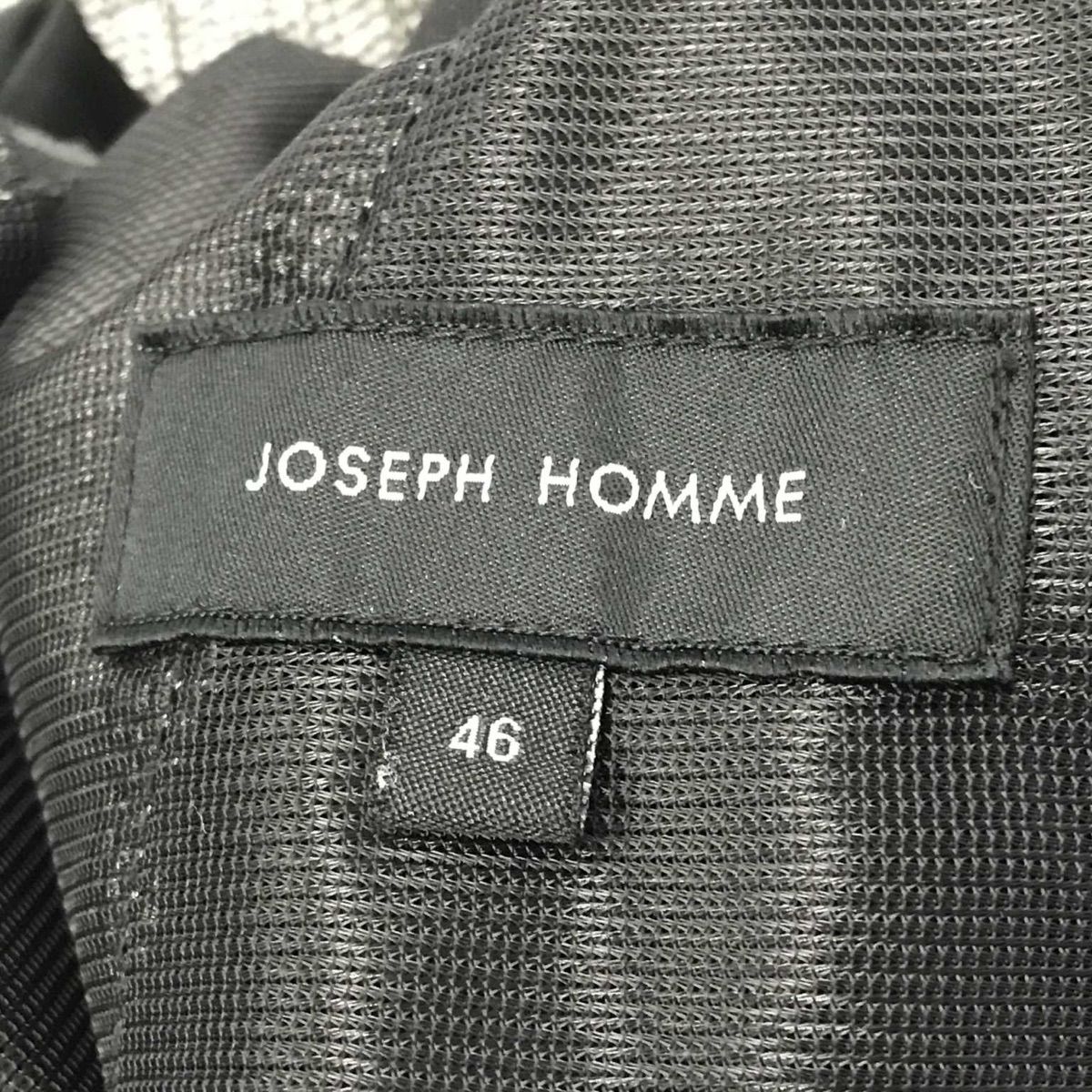 超美品☆JOSEPH HOMME/ジョゼフ☆千鳥格子☆スーツ☆３点セット