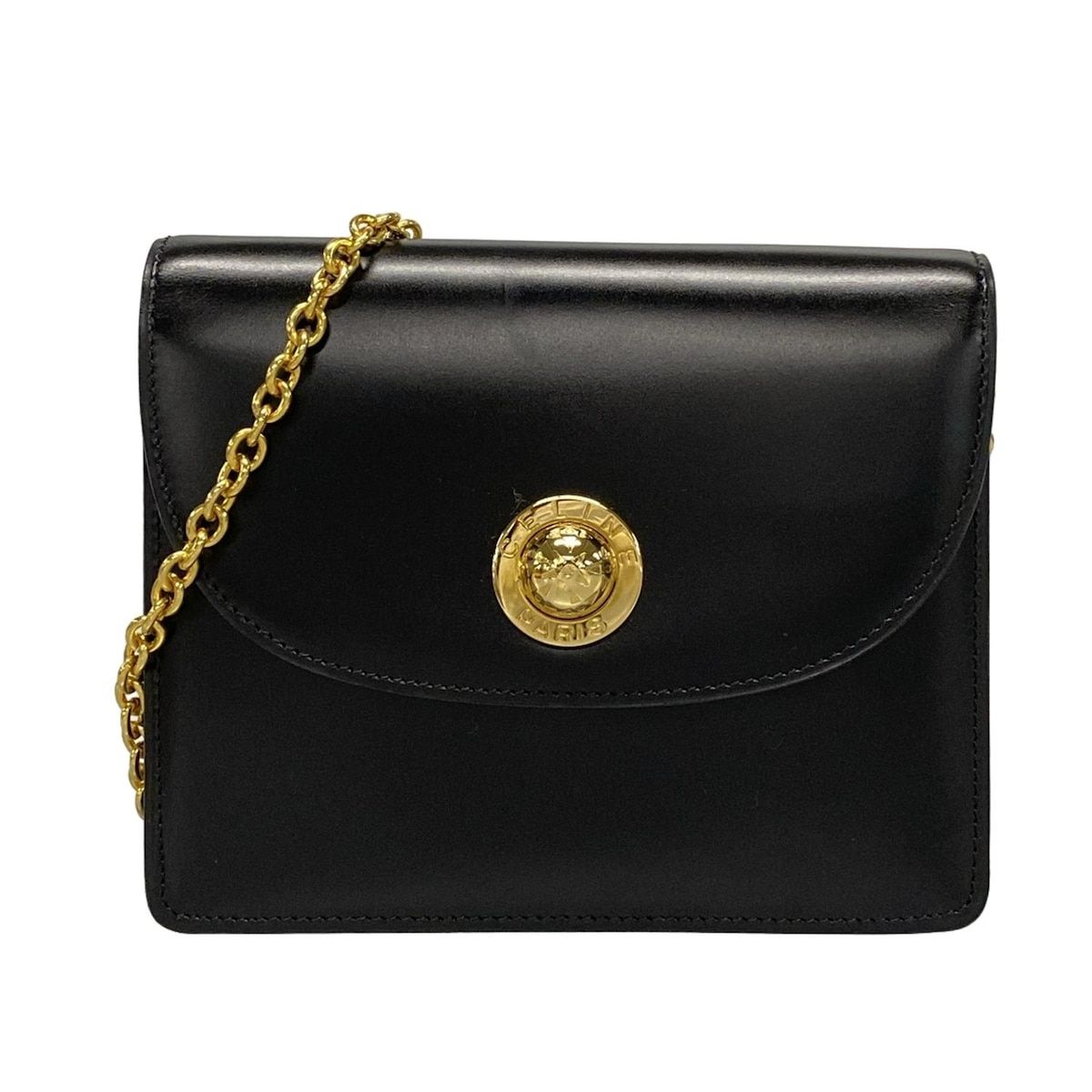 CELINE(セリーヌ) ショルダーバッグ スターボール 黒×ゴールド