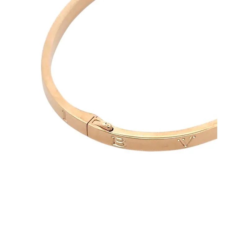 中古美品】 BVLGARI ブルガリ B-zero1 ブレスレット 750 PG M