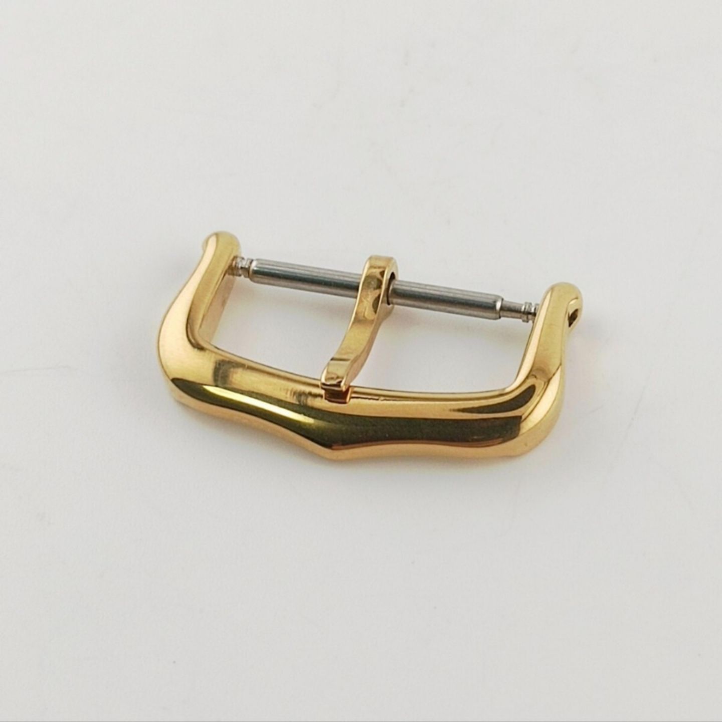 5個セット　カルティエタンク　14mm 尾錠　留め具　社外品　ゴールド　未使用 14mm 尾錠 留め具 ゴールド 【対応】 カルティエ タンク等 Cartier