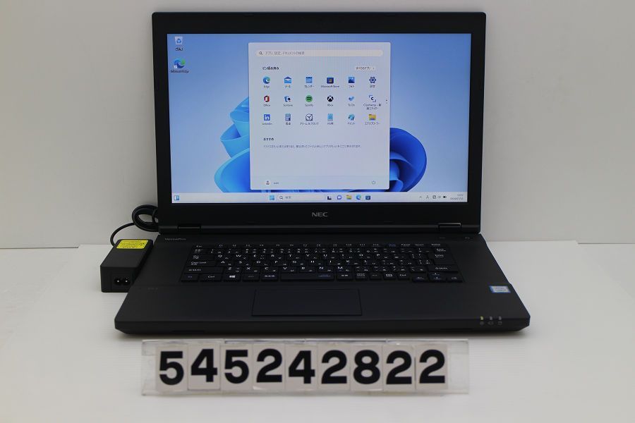 NEC PC-VKT16XZG3 Core i5 8250U 1.6GHz/8GB/256GB(SSD)/Multi/15.6W/FWXGA(1366x768)/RS232C/Win11 【545242822】