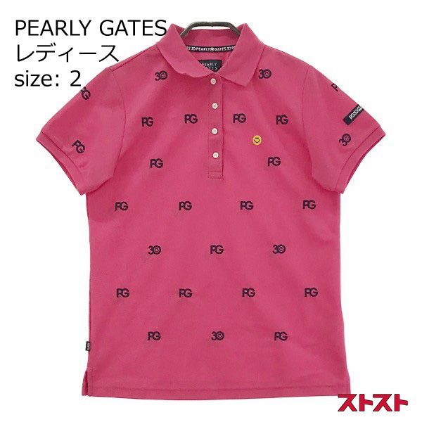 PEARLY GATES パーリーゲイツ 半袖ポロシャツ ニコちゃん 新品】PEARLY GATES パーリーゲイツ 半袖ポロシャツ ニコちゃん