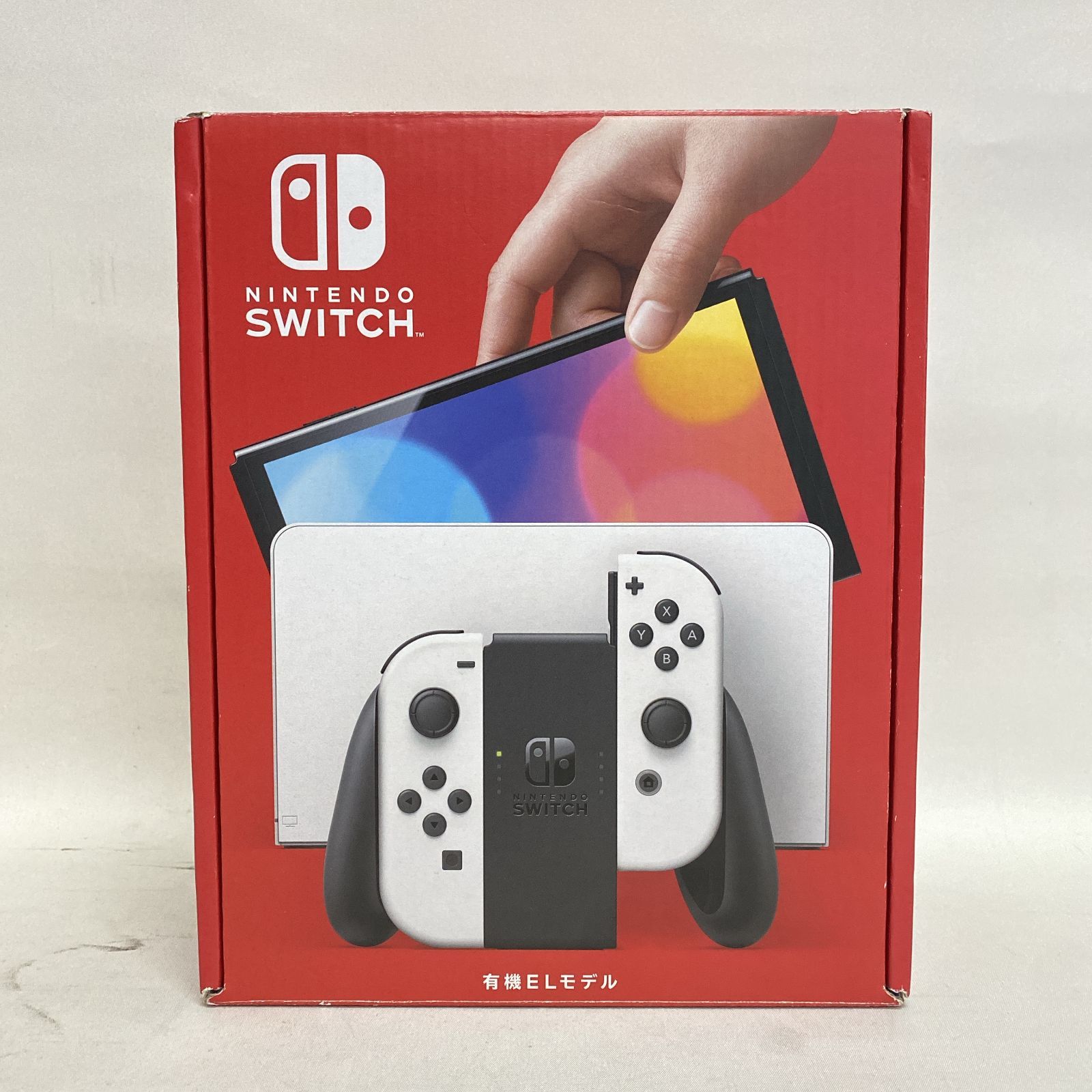 浜館36-574 Nintendo Switch ニンテンドースイッチ 有機ELモデル Joy-Con L | R ホワイト