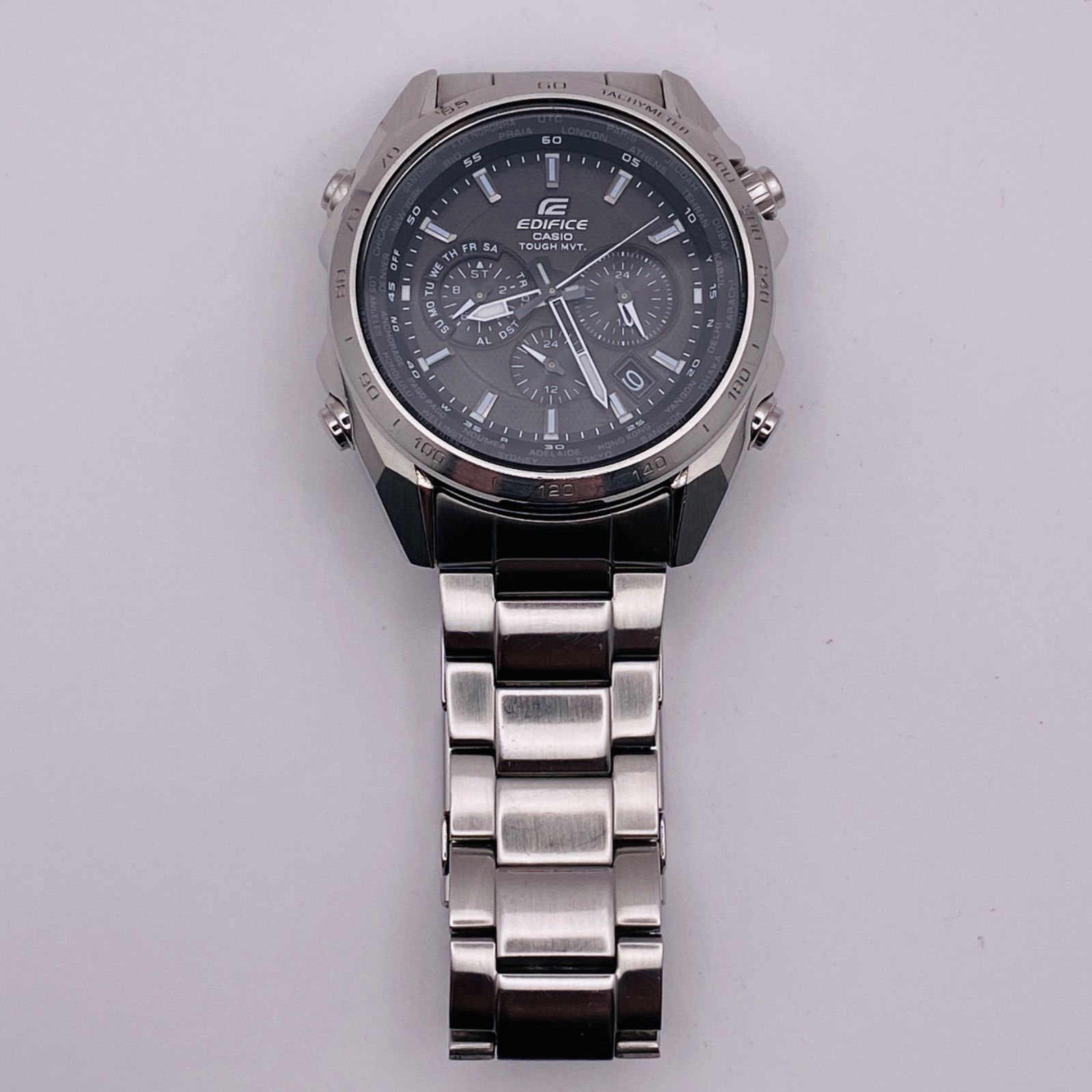 カシオ ソーラー電波 EQW-T610 定価39960円 エディフィス T128）良品 稼動品 CASIO カシオ 電波ソーラー EDIFICE