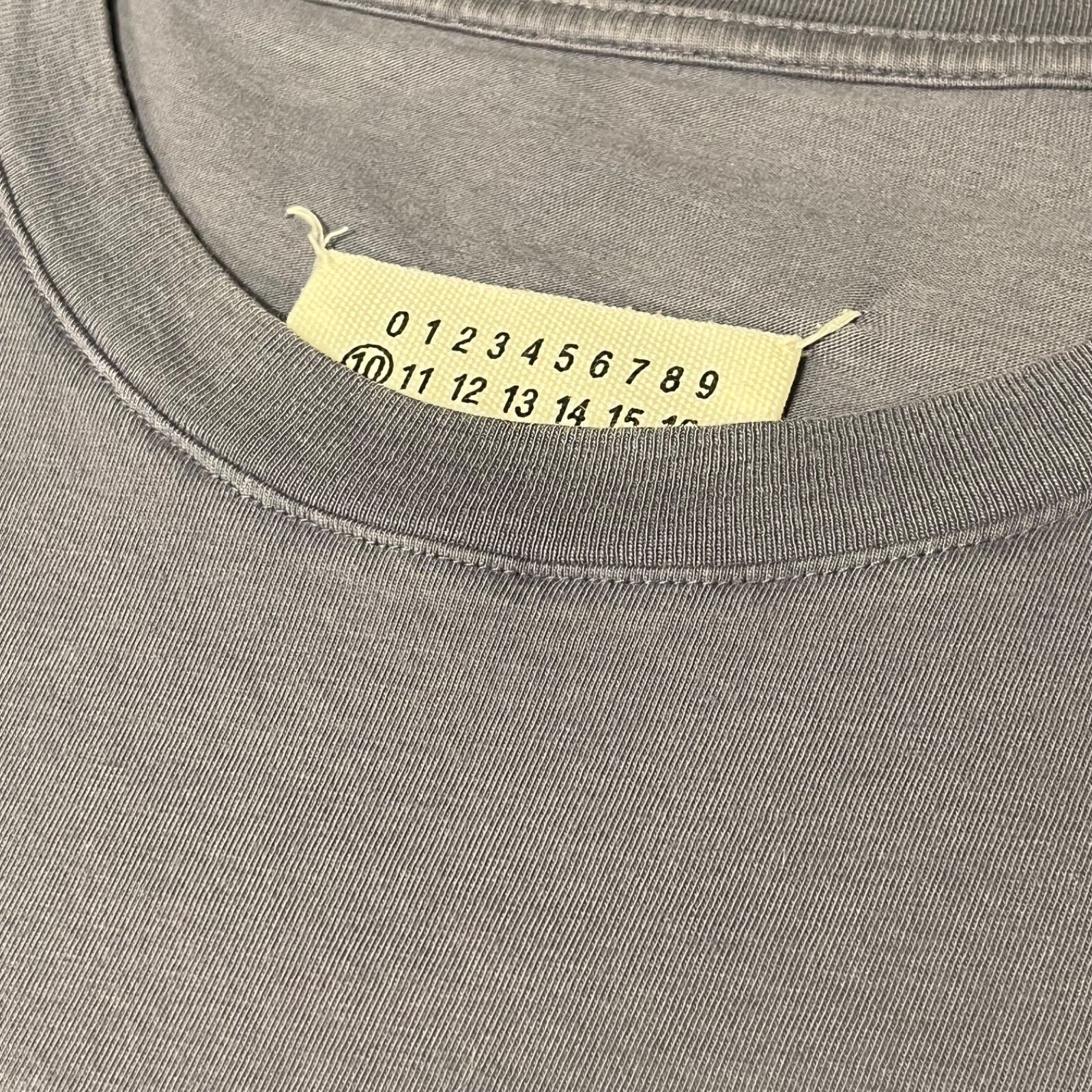 Maison Margiela メゾン マルジェラ コットン Tシャツ ブルー系 STITCH 